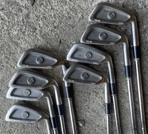 Cleveland TC-15 USA Iron Set 3-9 & PW True Temper Extra Stiff Steel Clubs RH - Picture 1 of 12