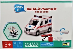 Build-it-Yourself Ambulance - Junior Model Kit -  Build It Over & Over Again NEW - Picture 1 of 6