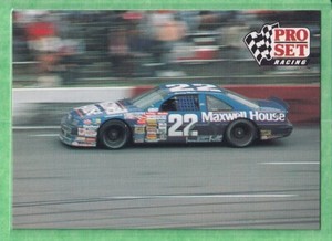 1991 Pro Set Racing #47 Sterling Marlin Car 22 Maxwell House NASCAR