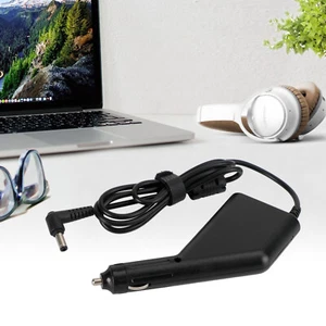 19V 3.42A laptop computers Car Charger Dc Power Adapter for Asus Lenovo Acer UK - Picture 1 of 12