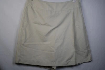 Liz Claiborne LIZGOLF Womens 8 Skort Athletic Golf Tennis Skirt Tan Back School - Image 1 of 4
