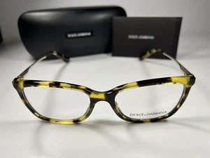 Nuevas gafas Dolce & Gabbana 32243 2969 marcos amarillos tortuga 52/17/140 - Imagen 1 de 7