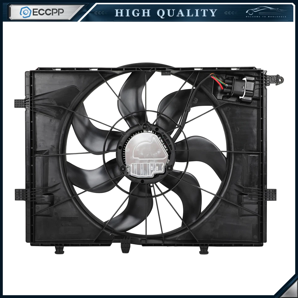 Electric Radiator Cooling Fan Assembly For MERCEDES-BENZ C180 2014 2015 2016 - Изображение 1 из 4