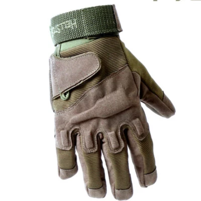 Guantes tácticos de dedo completo guantes de tiro de combate militar guantes de ciclismo para hombre Foto 1 de 4