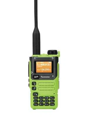 Quansheng UV-K6 Green Walkie Talkie 512KB Big Storage Tyep-C Air Band FM Radio  - Image 1 of 4