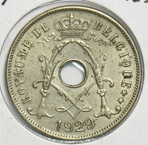 Belgium 1929 25 Centimes 298536 combine shipping - Picture 1 of 2