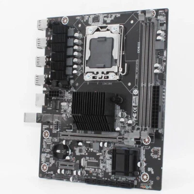 JGINYUE X58-M LGA1366 DDR3 M-ATX Motherboard Tested OK - Image 1 of 4