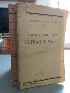 Charles Baudelaire VI - Nouvelles Histoires Extraordinaires par Edgar Poe - 1935 - Imagen 1 de 6