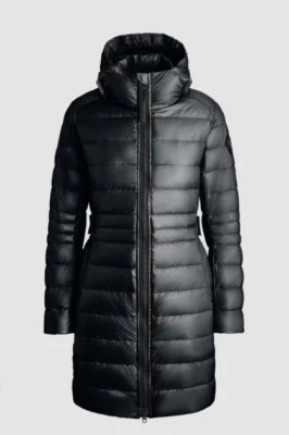 NEW CANADA GOOSE Cypress Hooded Jacket Black Label in Black Sz S #DC338 - Image 1 of 4