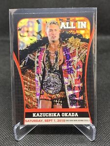 2018 ROH AEW All In (Kazuchika Okada) WRESTLING CARD #13 WWE New Japan