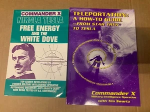 Two books of Nikola Tesla: Free Energy And The White Dove & Teleportation How to - Picture 1 of 2