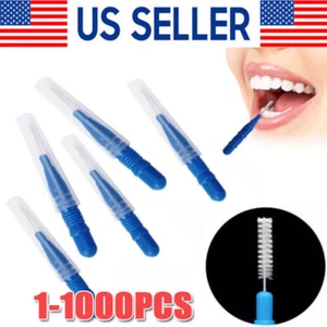 Dental Kieferorthopädische Mundseide Interdentalbürste Set Zahnstocher Zahnreinigung - Bild 1 von 18