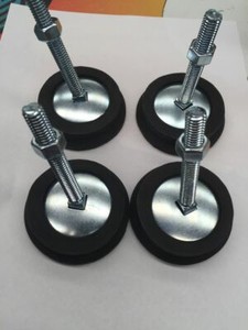 Standard pinball machine leg leveler and rubber feet pack 