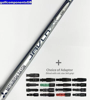MITSUBISHI Eje del controlador Javln Fx V6 regular 61 g con adaptador de ping Callaway TaylorMade