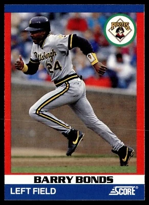1991 Score - Superstar - #26 Barry Bonds Pirates - Image 1 of 2