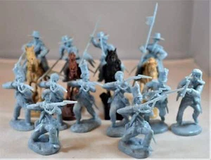 Paragon Alamo Mexican Cavalry and Infantry Set 3 Light Blue - Picture 1 of 11