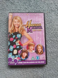Hannah Montana Just A Girl Season 3 Volume 2 Dvd - Picture 1 of 1