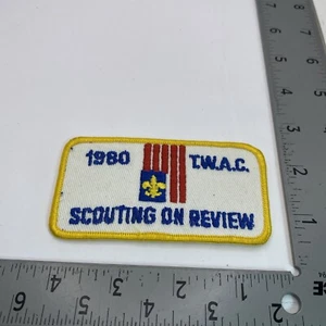 Twin Rivers Área Council Scouting On Review 1980 TWAC BSA 68C-1106C - Imagen 1 de 1