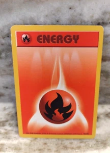 1999 Fire Energy Pokémon Card - Picture 1 of 2