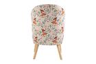 Official Disney Bambi Accent Chair Floral Print Armchair Upholstered