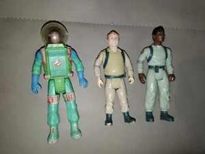 lot de 3 figurines SOS Fantômes, the real Ghostbusters, Kenner - Picture 1 of 3