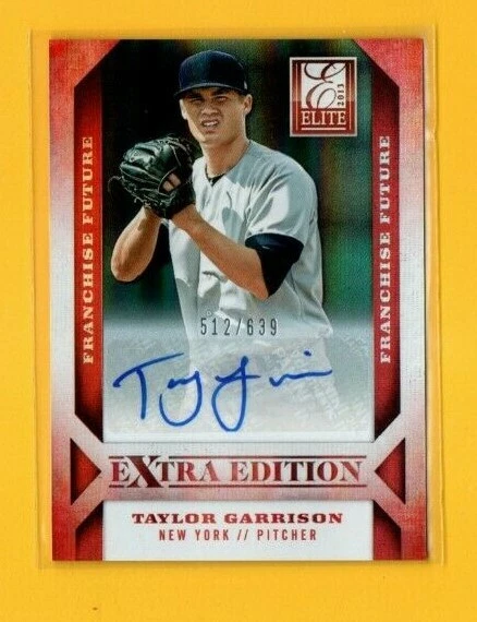 D14201 2013 Elite Extra Edition #68 TAYLOR GARRISON AUTOGRAPH  #512/639 - Image 1 of 1
