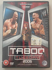 DVD WWE TABOO TUESDAY 2005 Silver Vision Original Wrestling NEW & SEALED