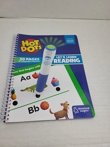 Hot Dots Jr Educational Insights Lets Learn Reading Pre-K Preschool Workbook - Picture 1 of 11