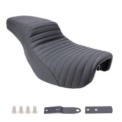 Driver Passenger 2-up Seat For Harley Dyna Fat Bob FXDF Street Bob 2006-16 2017 - Image 1 of 4