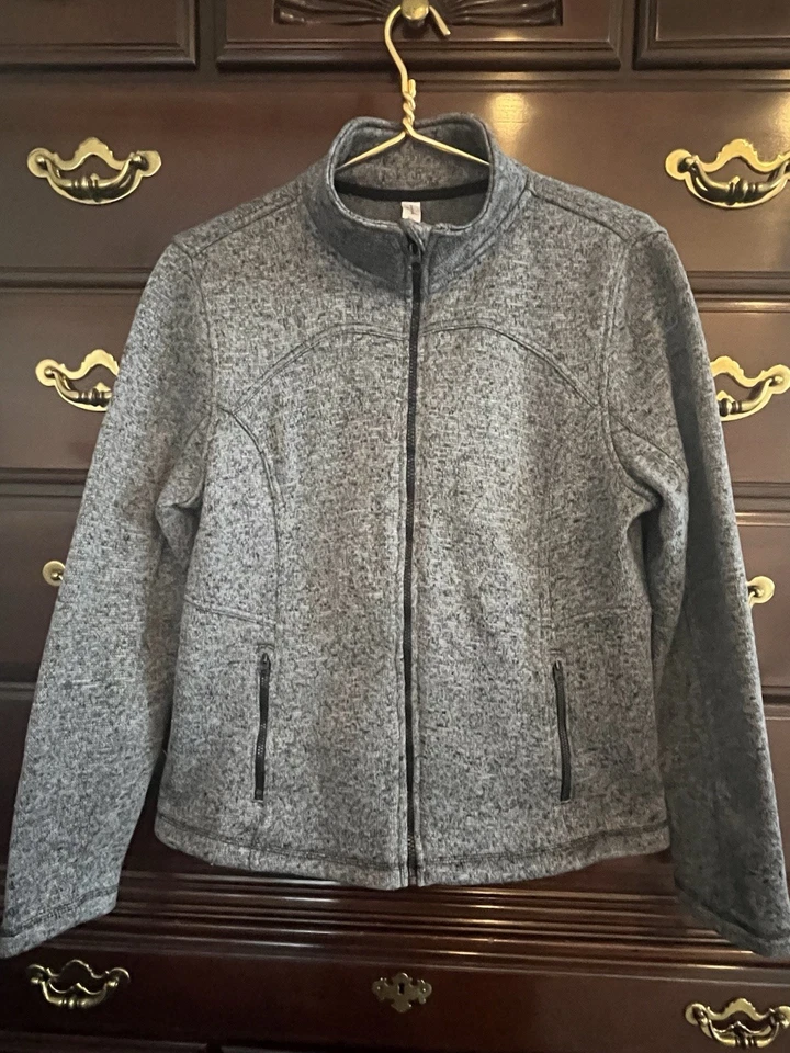 EXERTEK Petite Knit Zipper Jacket PL - Image 1 of 4