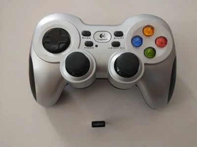 Logitech F710 Wireless Gamepad Controller w/ Nano Receiver Dongle - Tested - Bild 1 von 4