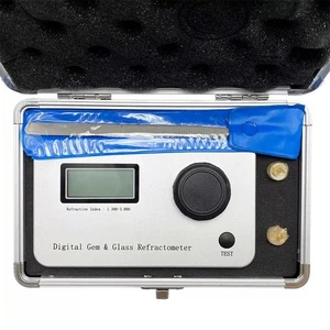 Digital Gem Refractometer Gemstone Diamond Refractive Index Inspection Tester - Picture 1 of 7