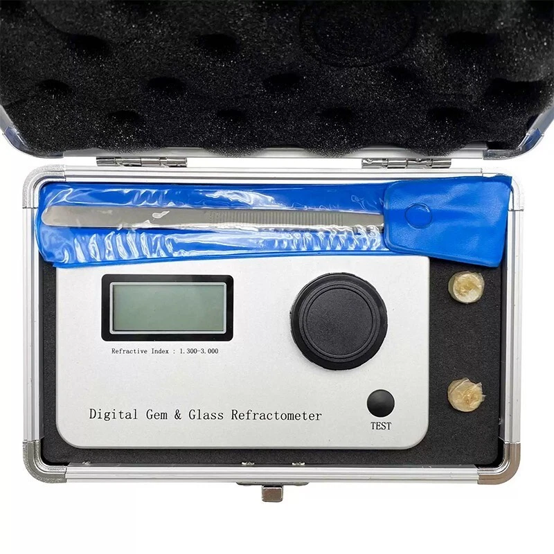 Digital Gem Refractometer Gemstone Diamond Refractive Index Inspection Tester - Image 1 of 4