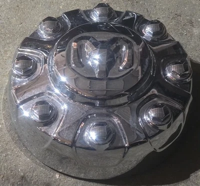 (1) Tapacubos tapa central cromada de 8 tacos Dodge Ram 2500 2019-2025 OEM #0B 68636893AA Foto 1 de 4