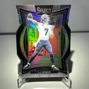 2024 Panini Select - Concourse C.J. Stroud Silver Prizm Die-Cut #42 Texans - Bild 1 von 2