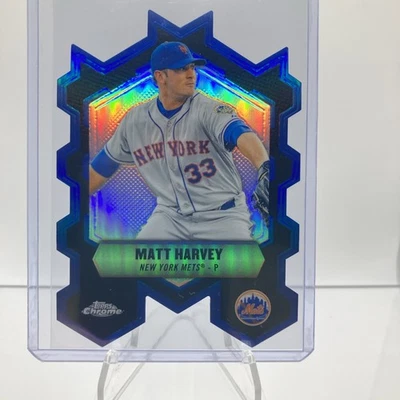 Topps 2013 cromado - conexiones cromadas troqueladas Matt Harvey #CC-MH Foto 1 de 4