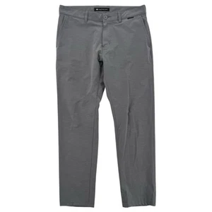 Travis Mathew Pants Mens 32 Gray Golf Performance Open to Close Athletic 32x30 - Picture 1 of 7
