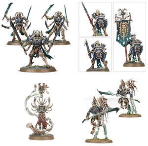 Age of Sigmar Ossiarch Bonereapers Mortek Guard, Soulreaper, Kavalos Deathriders - Picture 1 of 8
