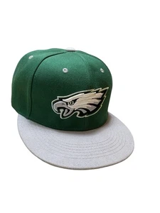 Philadelphia EAGLES NFL Dos Tonos Verde Gris Snapback Sombrero - Imagen 1 de 5