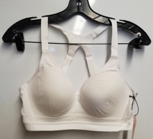 Victoria's Secret 11219415 95D1 Incredible Plunge Sports Bra Sz 34C - White
