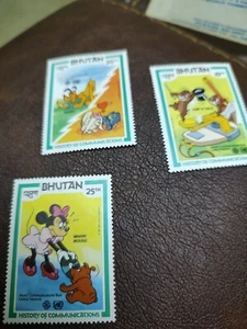 Jamestown Stamp Company 1984 Disney World Communications Year 3 Stamps - Picture 1 of 6