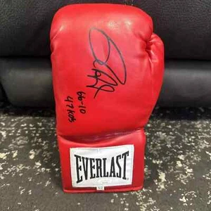Roy Jones Jr. Signed Everlast Boxing Glove Inscribed  (JSA) 66-10 47ko's - Picture 1 of 1
