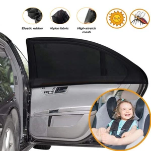 Sonnenschutz Auto,Sonnenblende Net mit UV Schutz,Heckscheibe Seitefenster Netz - Bild 1 von 12