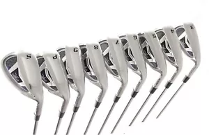 MEN'S RIGHT MAGNUM XS WIDE SOLE IRONS SET 3-9 + PW & SW, GRAPHITE, CHOOSE LENGTH - Picture 1 of 1
