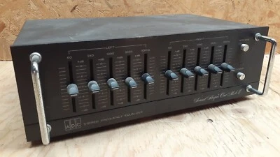 ADC Sound Shaper One Mk II Stereo Equalizer - Tested - Image 1 of 3