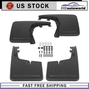 Splash Guards Mudguards Fender Mud Flap Front Rear For 2021 2022 2023 ford f150 - Picture 1 of 4