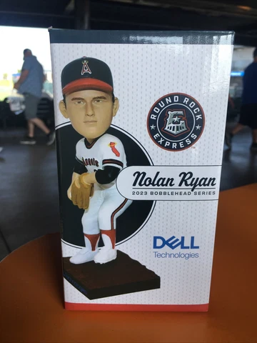 Nolan Ryan California Angels SGA Bobblehead 2-of-4 Round Rock Express LE 1500 Cover