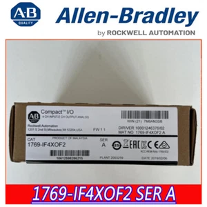 Allen Bradley 1769-IF4XOF2 Ser A Compact E/S 4 canales entrada/2 canales salida analógica - Imagen 1 de 3