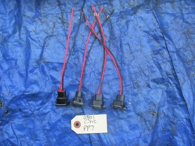 Honda OBD1 fuel injector wiring pig tail set Civic Integra Prelude Accord Acura - Image 1 of 4