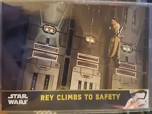 Star Wars Force Awakens 2 Rey 2016 sube a la seguridad dorado 044/100 - Imagen 1 de 1